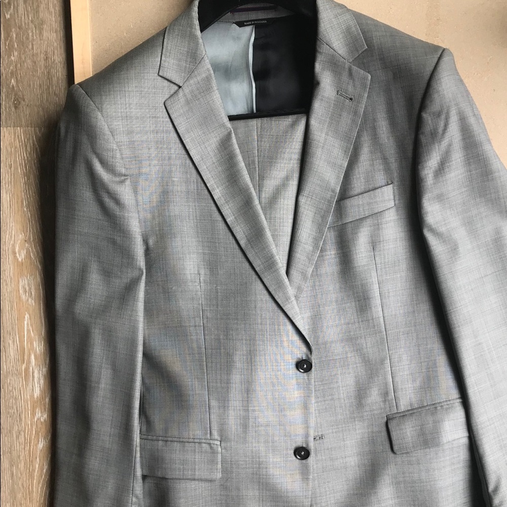 Used grey suit